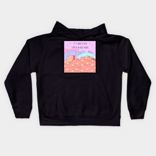 It’s okay if you stayed in bed Kids Hoodie